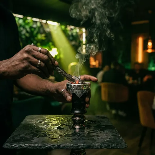 Hookah Sommelier en acción